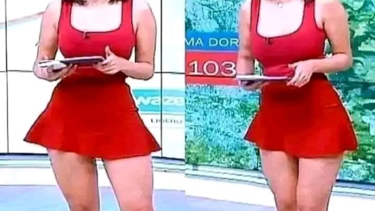SE le CAYÓ Reportera Olvido que estaba En DIRECTO y se le ve de todo por un descuido