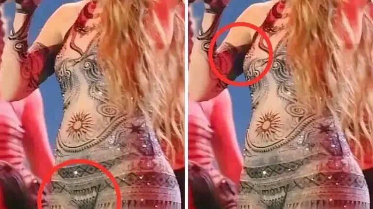 El momento de la Indiscreción puso tímida a Shakira.