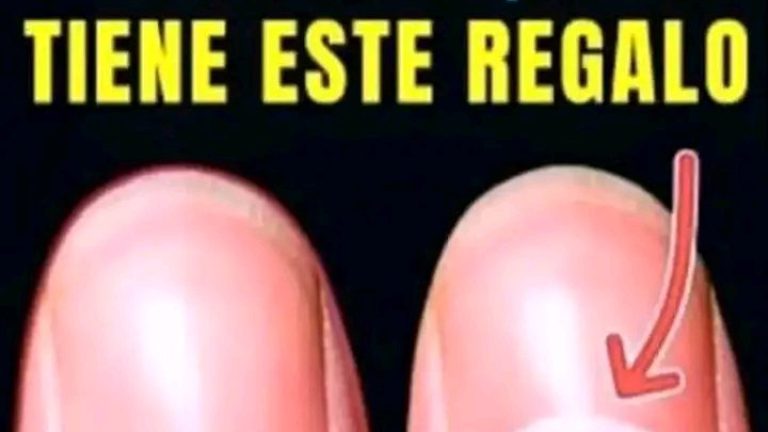 Sabías que si tienes esta LUNA en tus uñas se relaciona con tu salud.