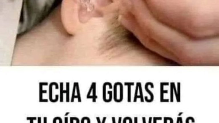 Solo 4 gotas en tu oido y recuperarás y elimina la Sordera