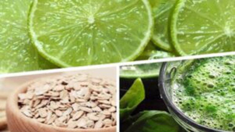 Mezcla avena y limon y verás los resultados.