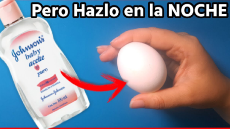 SI FROTAS 1 HUEVO CON ACEITE PARA BEBE EN TU CASA SERAS ENVIDIADA HASTA POR TU HIJA